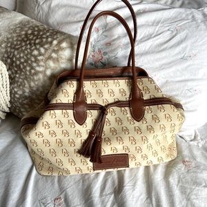 Dooney & Bourke Pocketbook Tote -Material & Leather